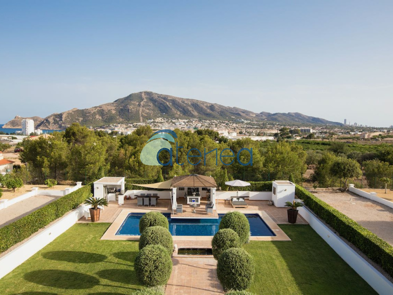 finca rústica encanto elegancia lujo Altea playa mar montaña casa alojamiento 