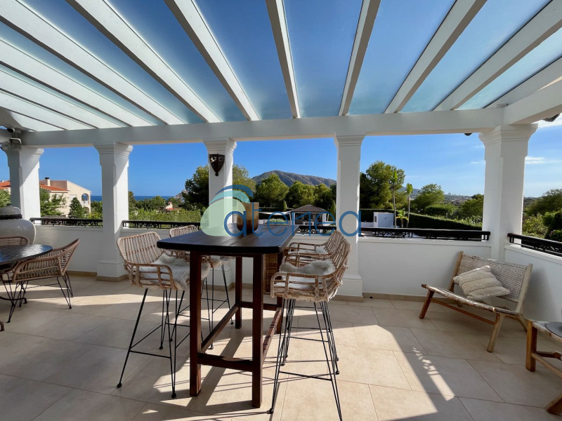 finca rústica encanto elegancia lujo Altea playa mar montaña casa alojamiento 